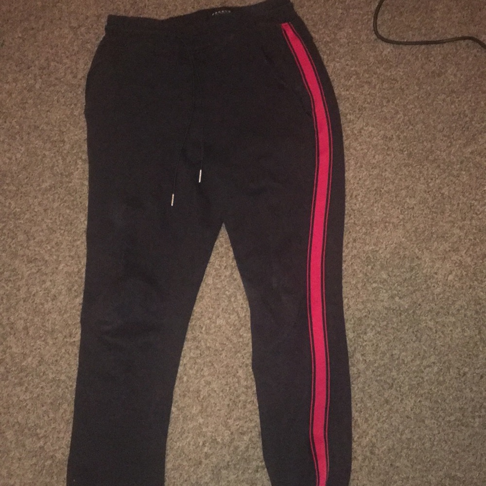 Pacsun side striped sweat pants